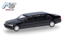 Herpa 87MC000103 - H0 - Mercedes-Benz S600 Pullmann - schwarz